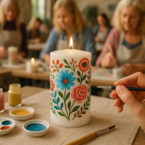 Candle Painting By Create & Craft