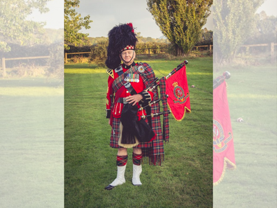 Mike Shanahan - Regimental Piper