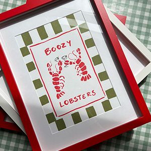 Paint Your Own Kitchen Print with Elsa Works 