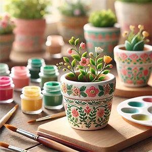 Plant Pot Painting