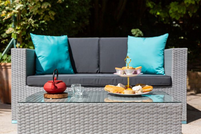 Sandringham rattan garden on sale furniture
