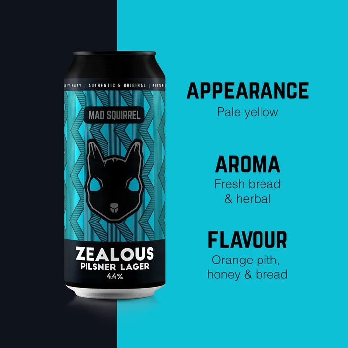 Zealous - Pilsner lager