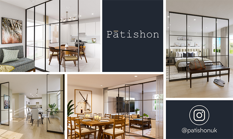 Reimagine your space with Patishon – the UK’s first self-install glazed partition solution