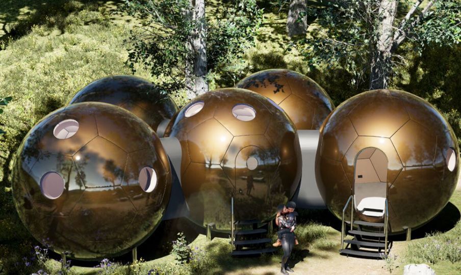 Discover the ultimate living pod at the Show Village