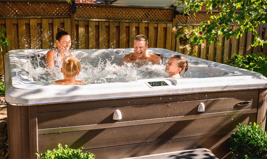 Relax this year with Hydropool hot tubs and swim spas!