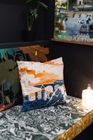 Coastal Line — British Coastal Landscape Cushion Cover