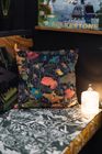 Kentish Garden at Night — Luxury Velvet Cushion Cover