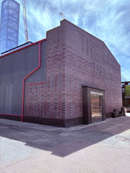 The Yard Theatre, Hackney Wick, London - recycled low carbon facade
