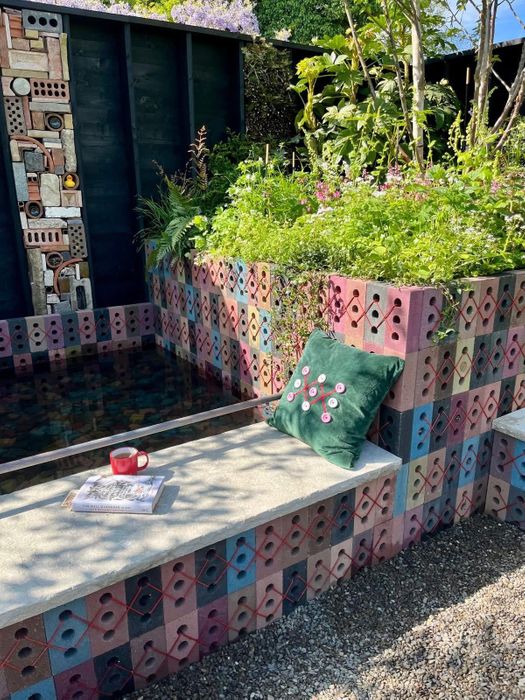 K-BRIQ®, UK-manufactured low carbon brick for landscaping made from near 100% recycled UK construction & demolition waste