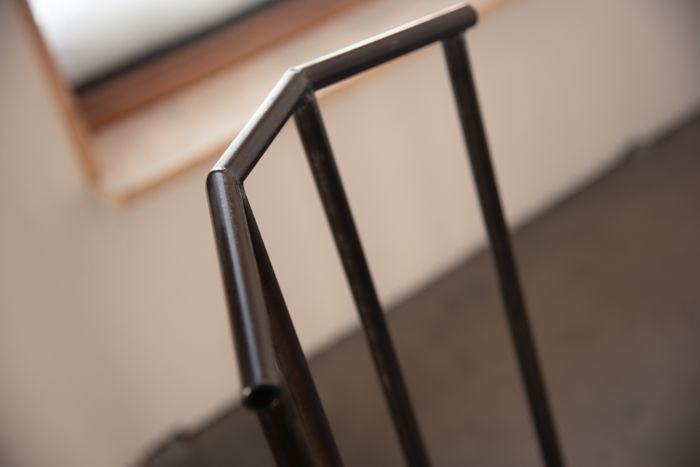 Panocha – Upcycled Steel and Strap Chair