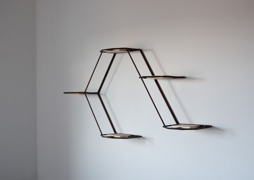 Shelfplay – Spruce and Steel Display Shelf
