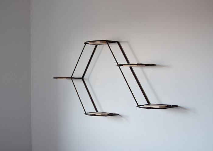 Shelfplay – Spruce and Steel Display Shelf