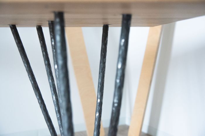 Spita – Beech and Steel Table