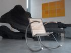 Wiggiwagga – Ash and Stainless Steel Rocking Chair
