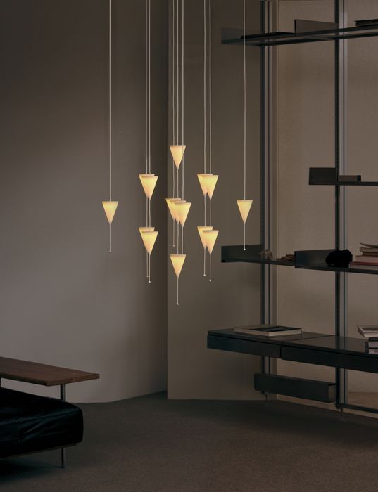 The Aster lighting collection designed by Note Design Studio for Ago Lighting