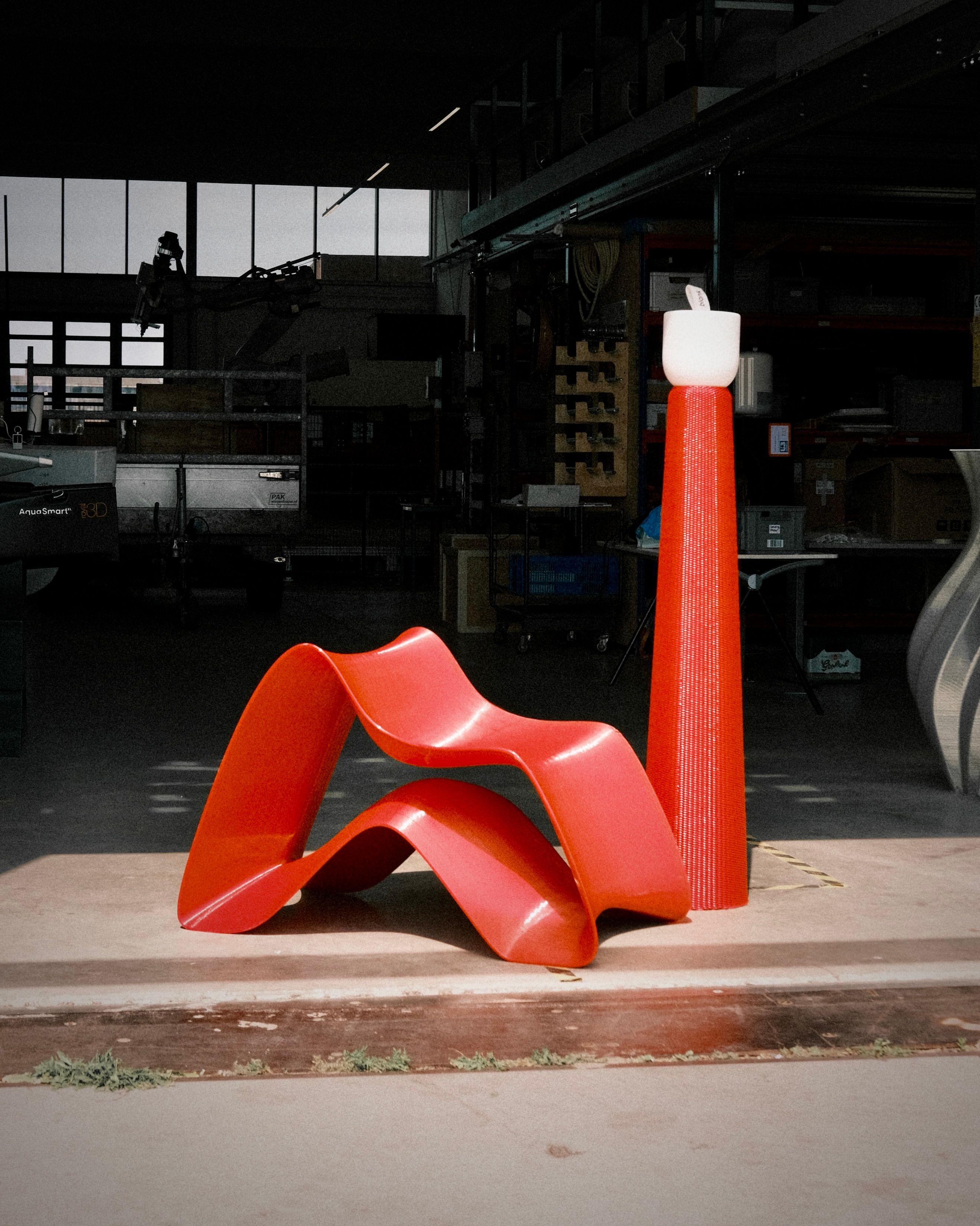 Sima Lounge Chair Concrete