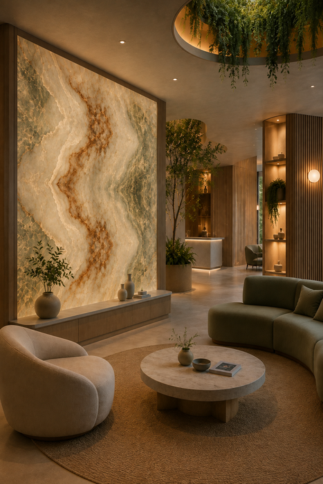 LumiStone – Illuminated Stone-Inspired Surfaces