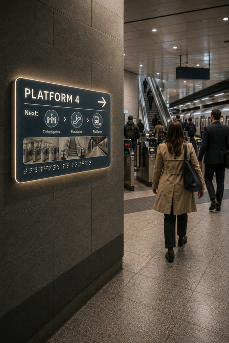 LumiGuide – Accessible Illuminated Wayfinding