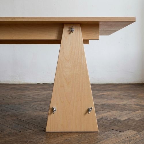 A IS FOR ART I. TRESTLE TABLE CONFIGURATION