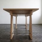 SKINNY ART. TRESTLE TABLE CONFIGURATION