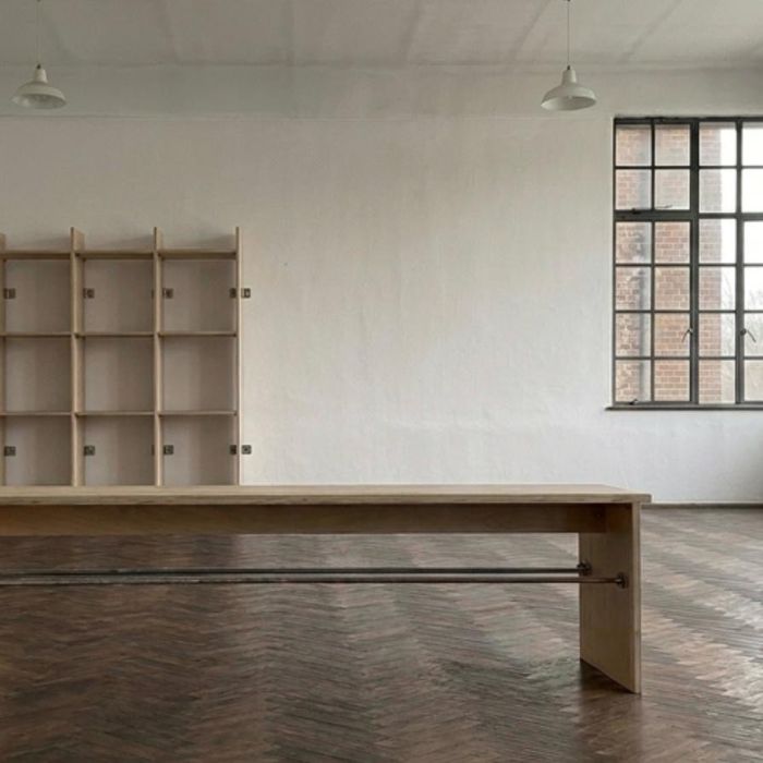 GERT BENCH. REFECTORY SEAT CONFIGURATION