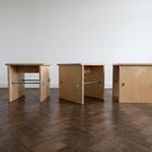 BOLTHOLE TUFFET. REFECTORY SEAT CONFIGURATION