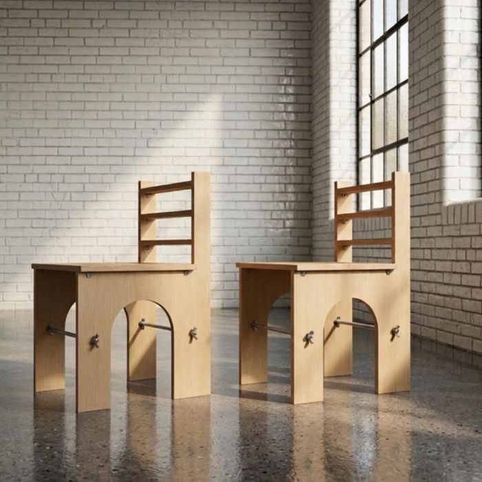 THE ATKINSON. REFECTORY SEAT CONFIGURATION
