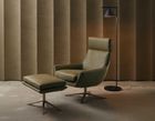 Joy Armchair with Footstool by Marelli Italy