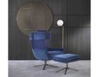 Joy Armchair with Footstool by Marelli Italy