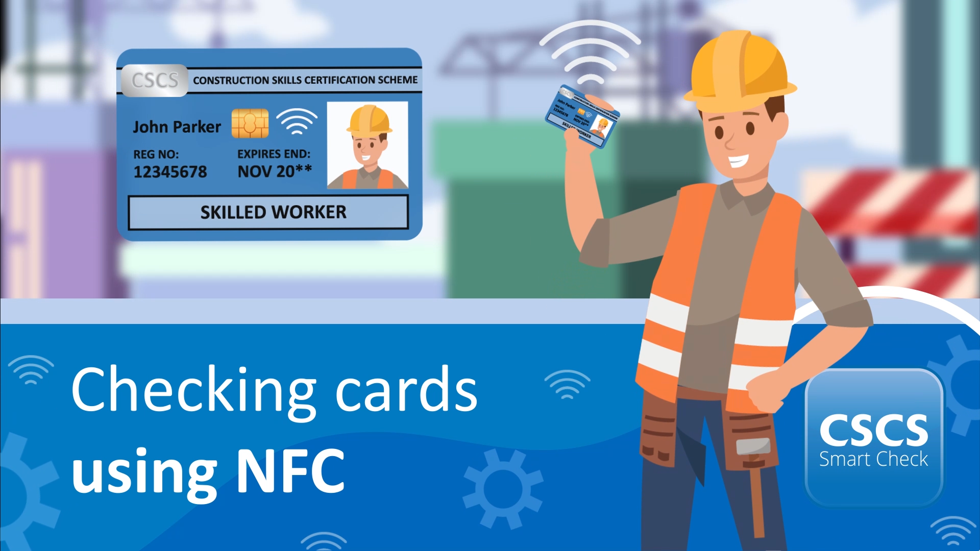 CSCS Smart Check | How to check a card using Contactless