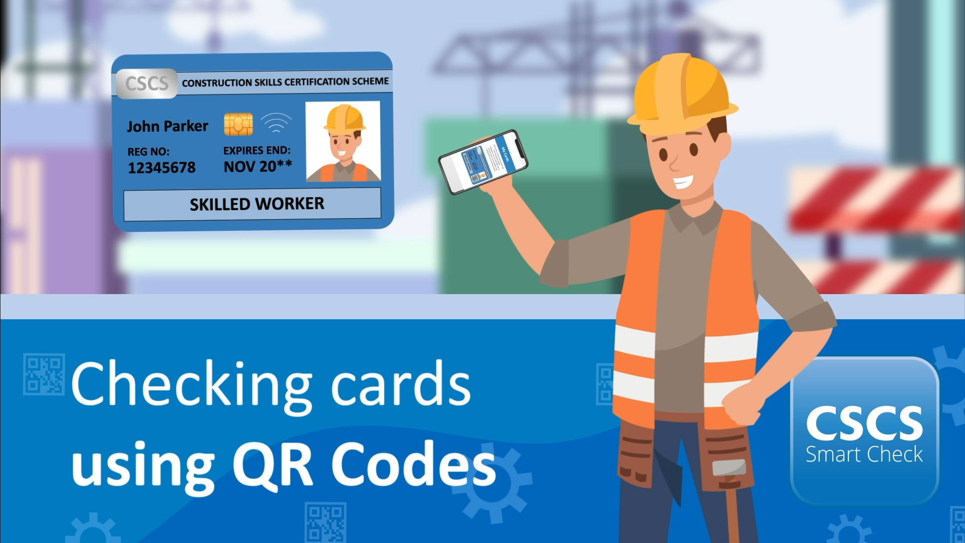 CSCS Smart Check | How to use check a card using a QR code