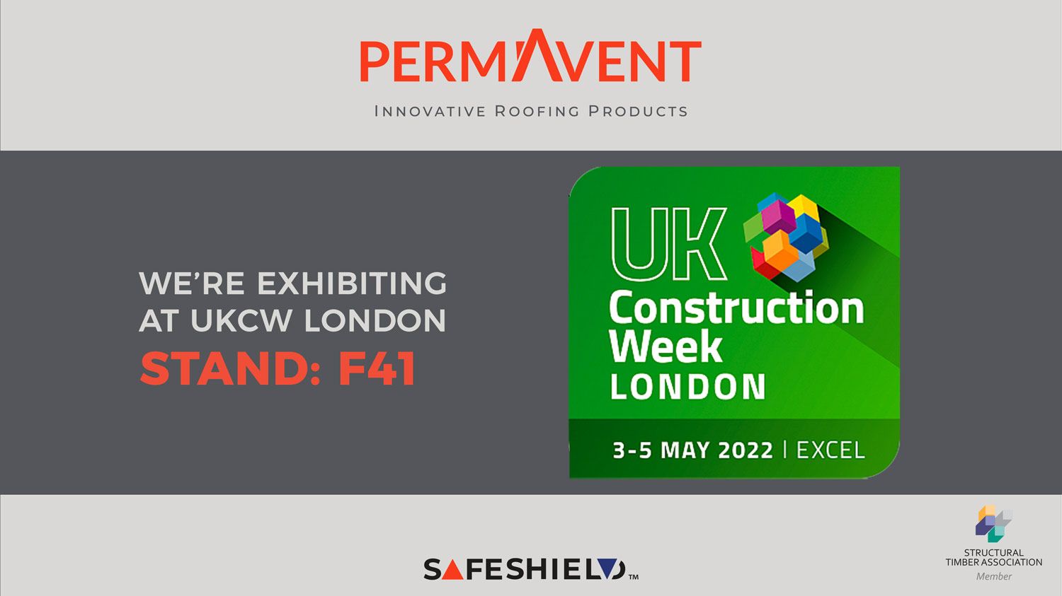 Permavent to Exhibit at both London and Birmingham UK Construction Week