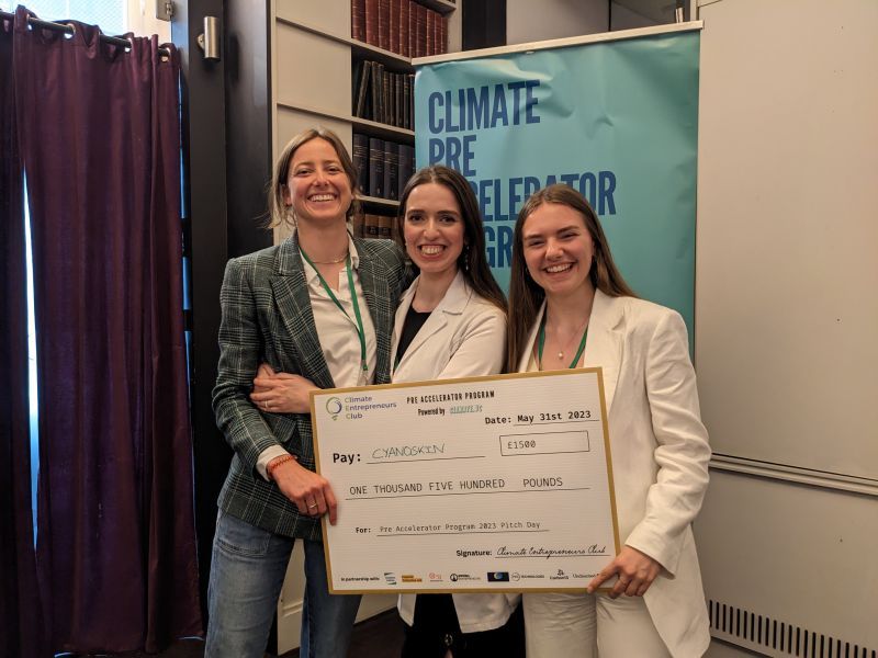 Winners of the Imperial College London Climate Pre-Accelerator