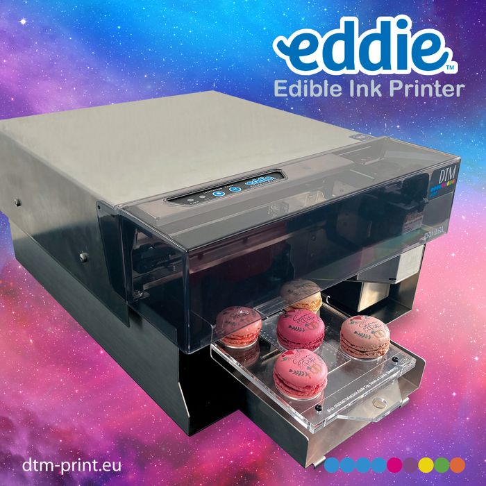 Eddie™ Edible Ink Printer for Easy DirecttoFood Printing Cake