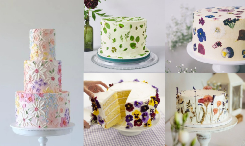 WILDFLOWER CAKE DECORATION TREND