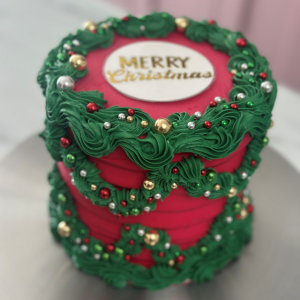 Sims Sweets Vintage Christmas Cake