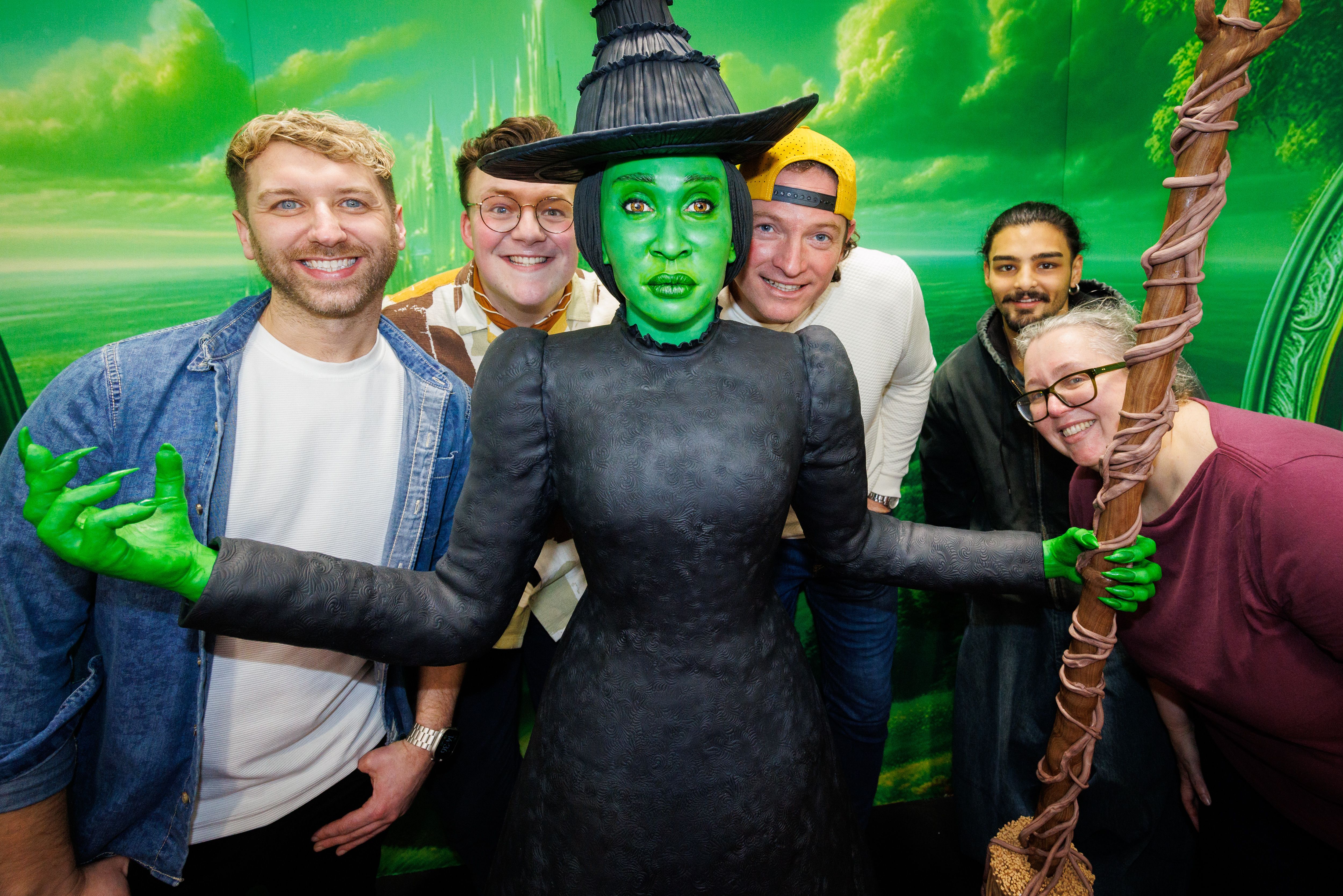 Bake Off Contestants and Wicked Showstopper