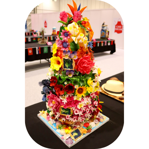 flower cake