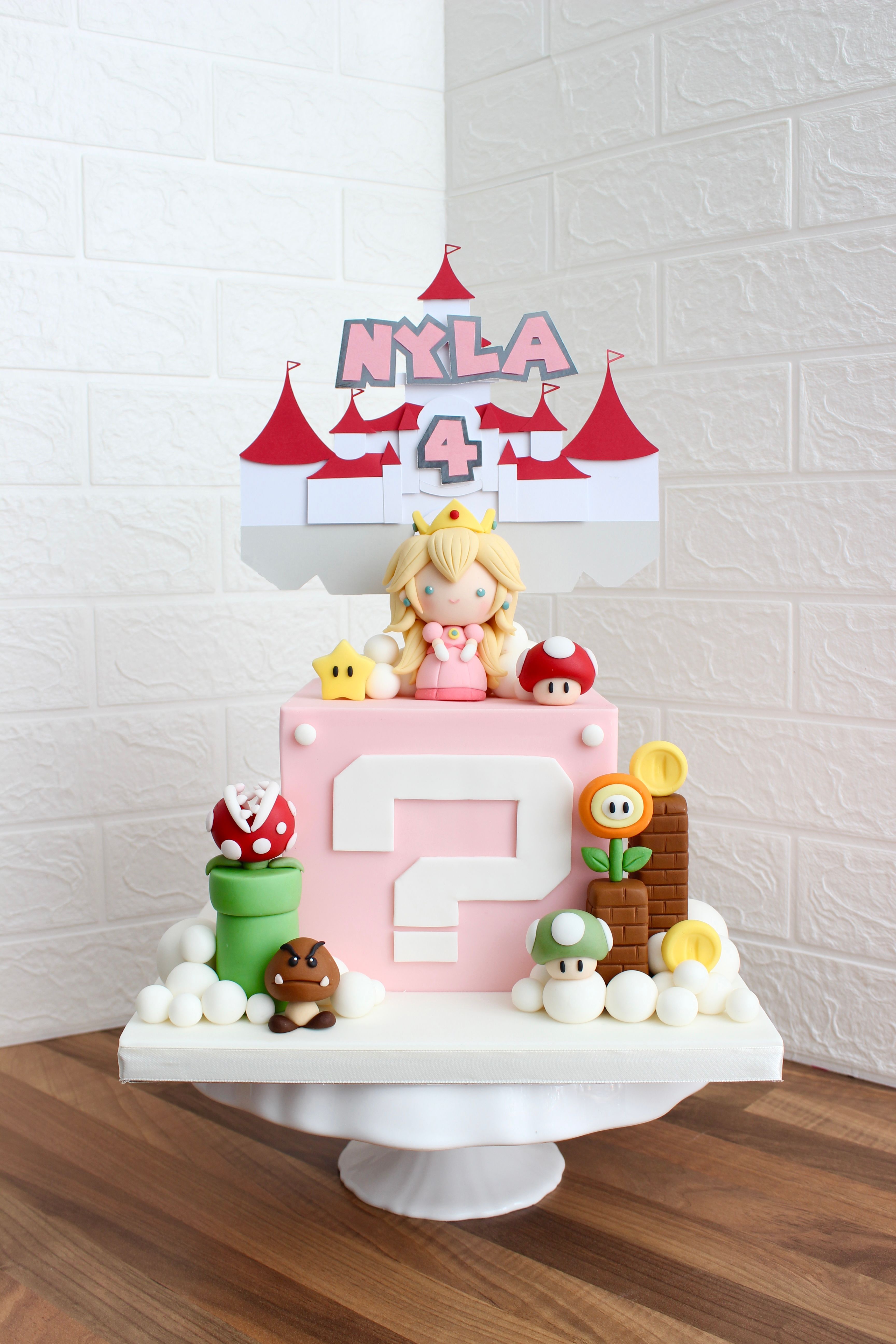 Princess Peach Cake