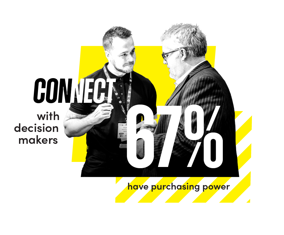 67% of decision makers with purchasing power