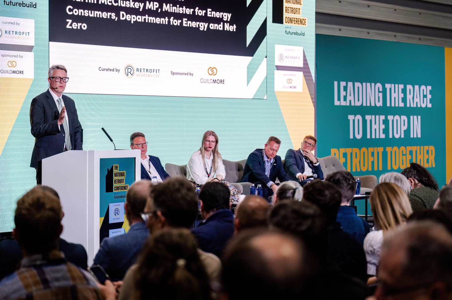 Martin McCluskey at Futurebuild