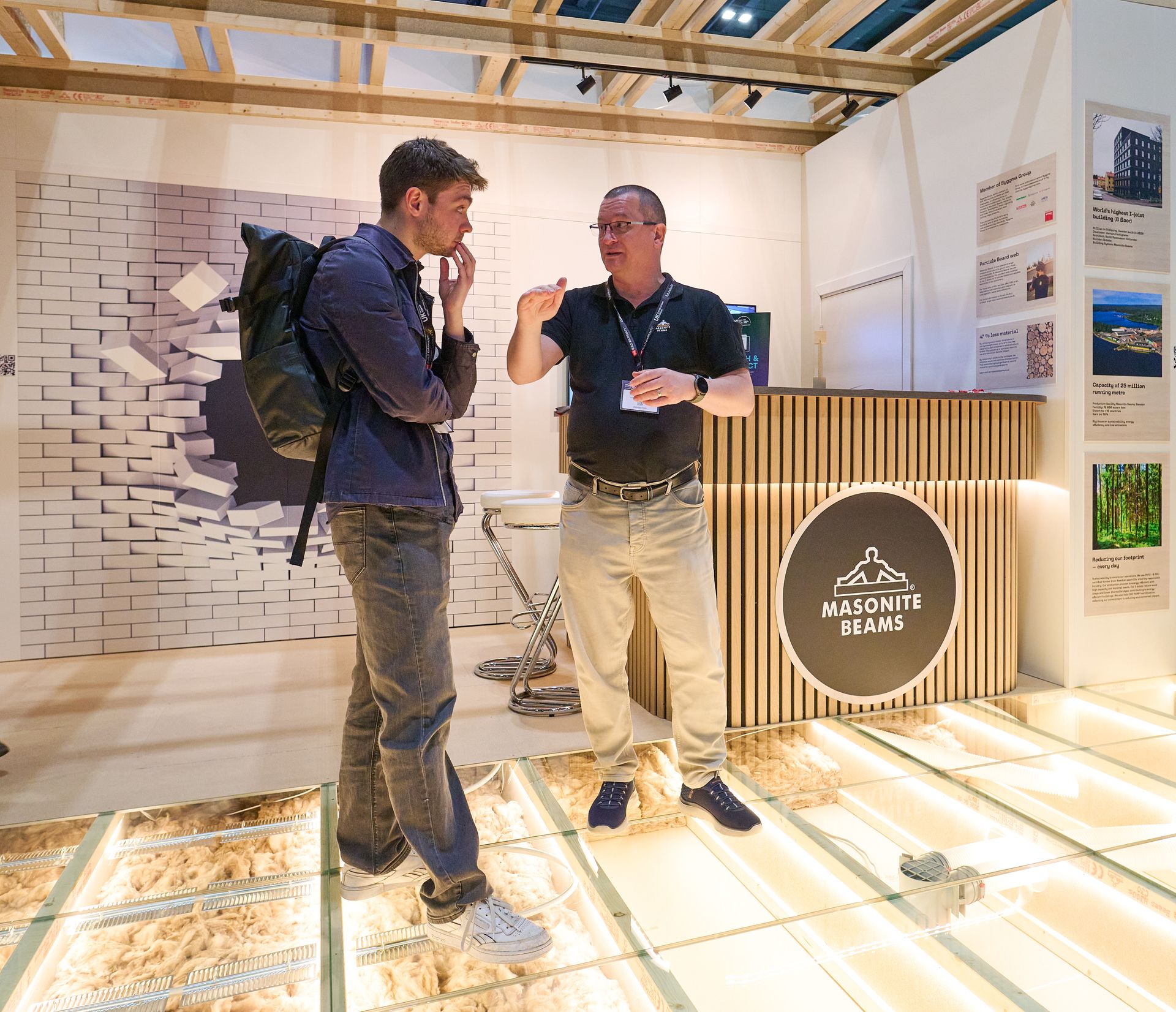 Masonite Beams Futurebuild Stand