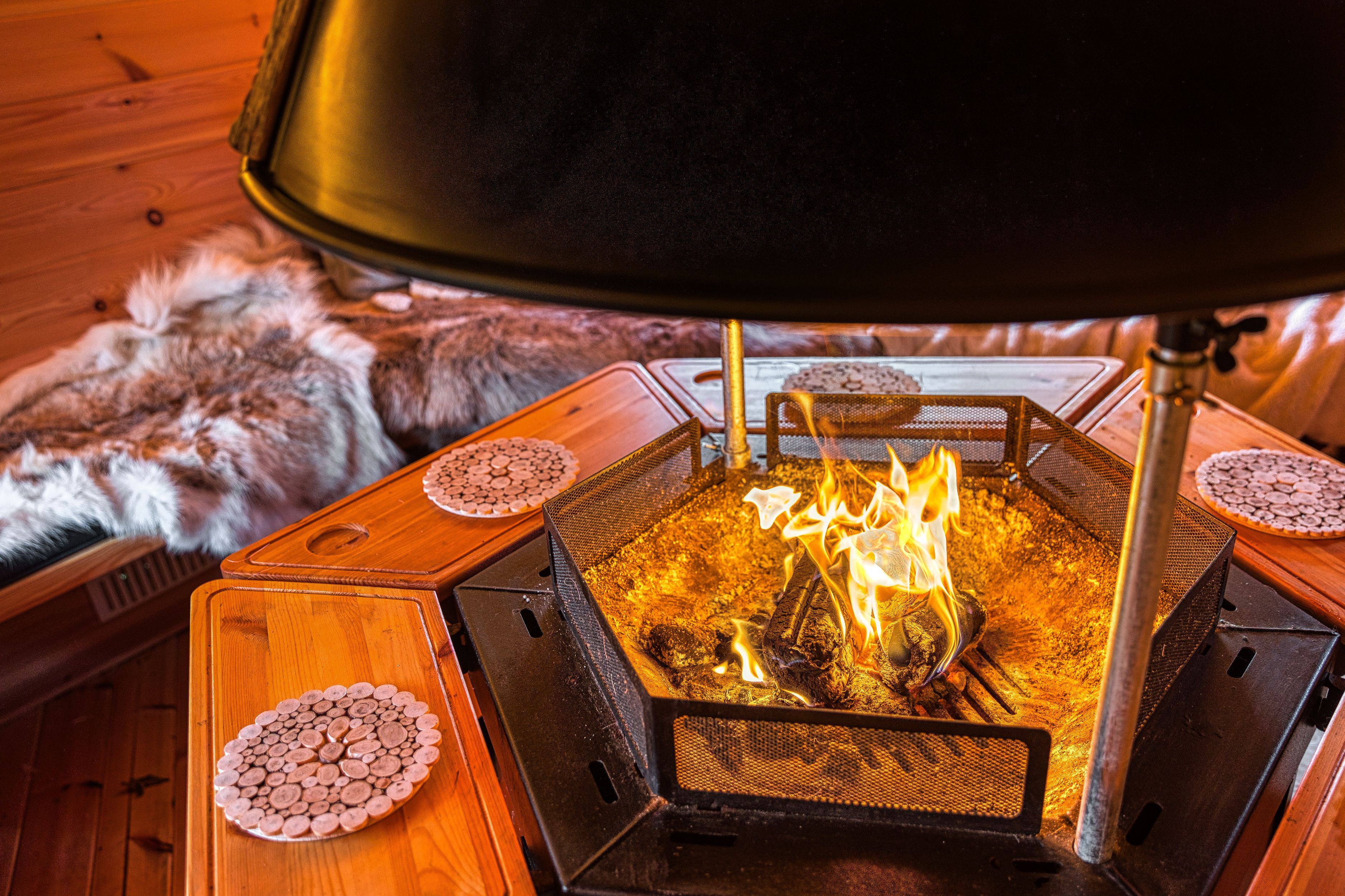 Inside an Arctic Cabin