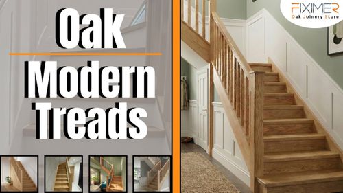 Modern Range - Oak Staircase Treads 