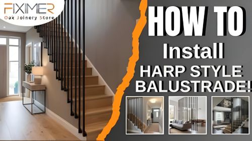 Harp Style Balustrade Spindles - Installation Guide