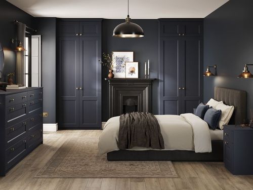 Bridgemere Navy Bedroom
