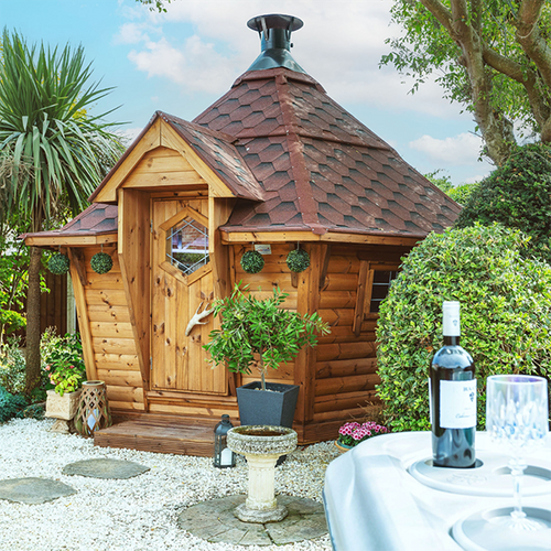 10m2 BBQ Cabin