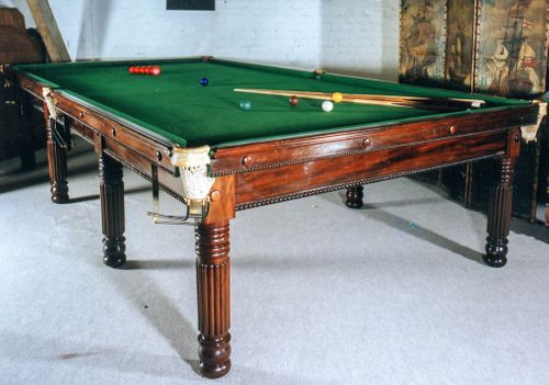 The Gillow Reproduction Pool Table