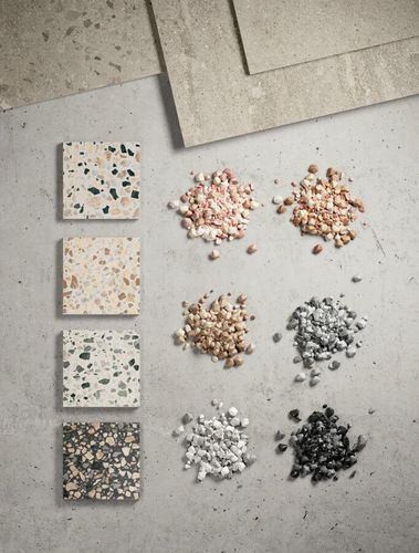 Misto terrazzo effect porcelain tiles