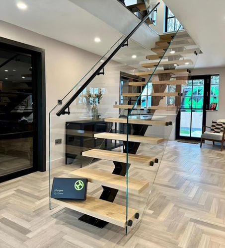 Feature Glass Staircase